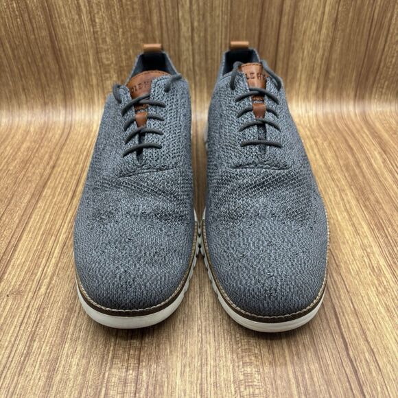 Cole Haan Gray Zerogrand Stitchlite Wingtip Oxford Dress Shoe C27692 Men Size 13